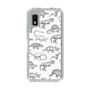 Slim Protection Case［ Dinosaurs No.2 - White ］