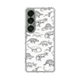 Slim Protection Case［ Dinosaurs No.2 - White ］
