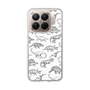 Slim Protection Case［ Dinosaurs No.2 - White ］