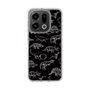 Slim Protection Case［ Dinosaurs No.2 - Black ］