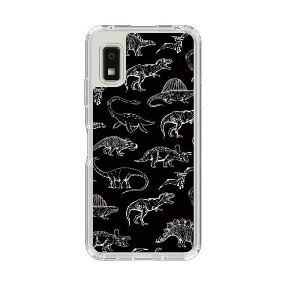 Slim Protection Case［ Dinosaurs No.2 - Black ］