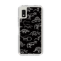 Slim Protection Case［ Dinosaurs No.2 - Black ］