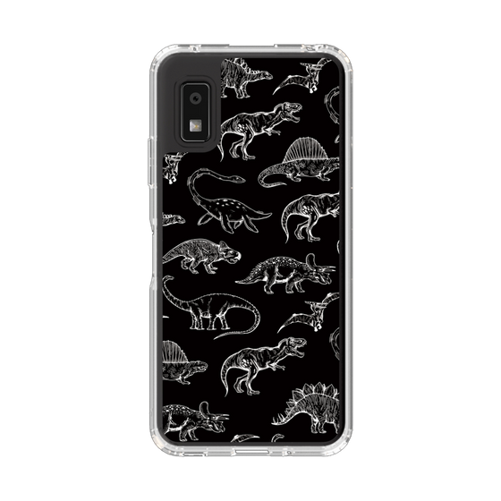 Slim Protection Case［ Dinosaurs No.2 - Black ］