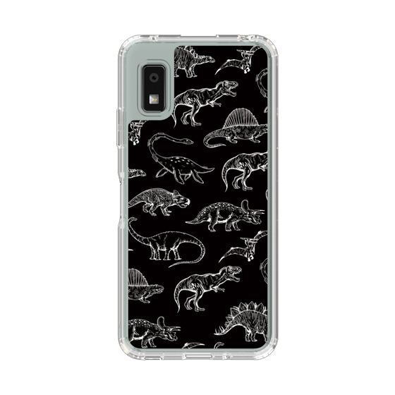 Slim Protection Case［ Dinosaurs No.2 - Black ］