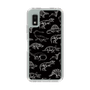 Slim Protection Case［ Dinosaurs No.2 - Black ］