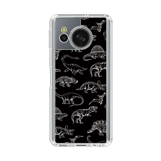 Slim Protection Case［ Dinosaurs No.2 - Black ］