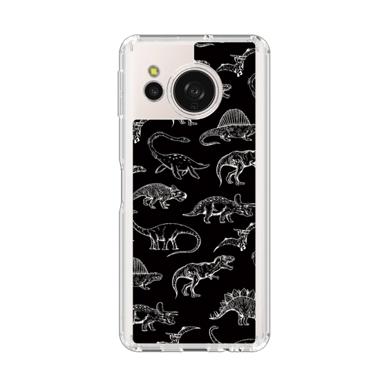 Slim Protection Case［ Dinosaurs No.2 - Black ］