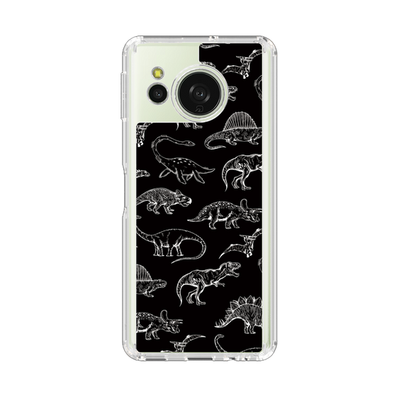 Slim Protection Case［ Dinosaurs No.2 - Black ］