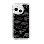 Slim Protection Case［ Dinosaurs No.2 - Black ］