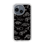 Slim Protection Case［ Dinosaurs No.2 - Black ］