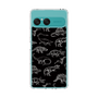 Slim Protection Case［ Dinosaurs No.2 - Black ］