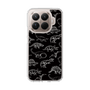 Slim Protection Case［ Dinosaurs No.2 - Black ］