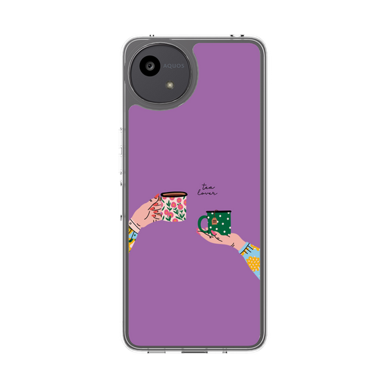 Slim Protection Case［ Teatime - Purple ］