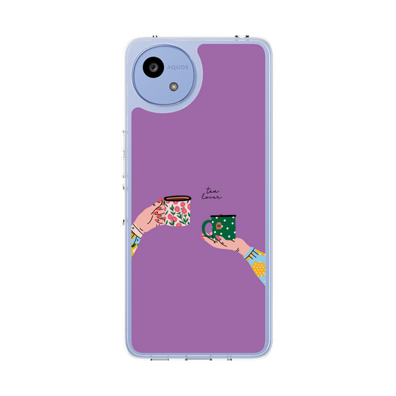 Slim Protection Case［ Teatime - Purple ］