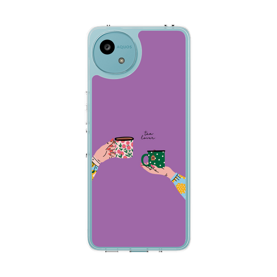 Slim Protection Case［ Teatime - Purple ］