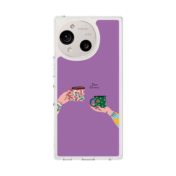 Slim Protection Case［ Teatime - Purple ］