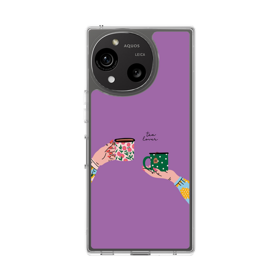 Slim Protection Case［ Teatime - Purple ］