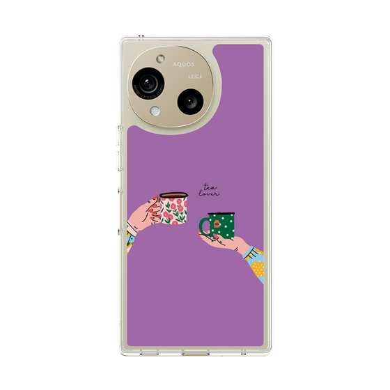 Slim Protection Case［ Teatime - Purple ］