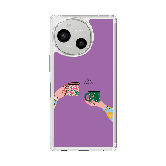 Slim Protection Case［ Teatime - Purple ］