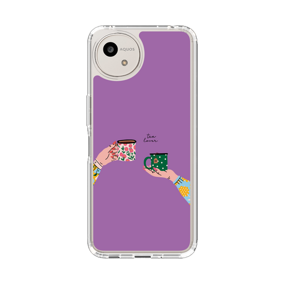 Slim Protection Case［ Teatime - Purple ］