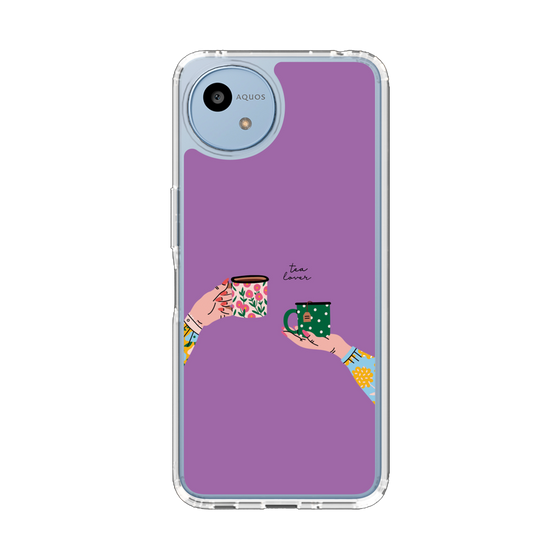 Slim Protection Case［ Teatime - Purple ］