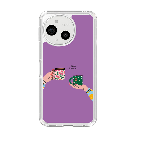 Slim Protection Case［ Teatime - Purple ］