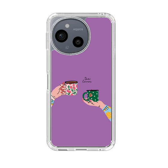 Slim Protection Case［ Teatime - Purple ］