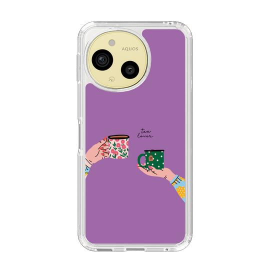 Slim Protection Case［ Teatime - Purple ］
