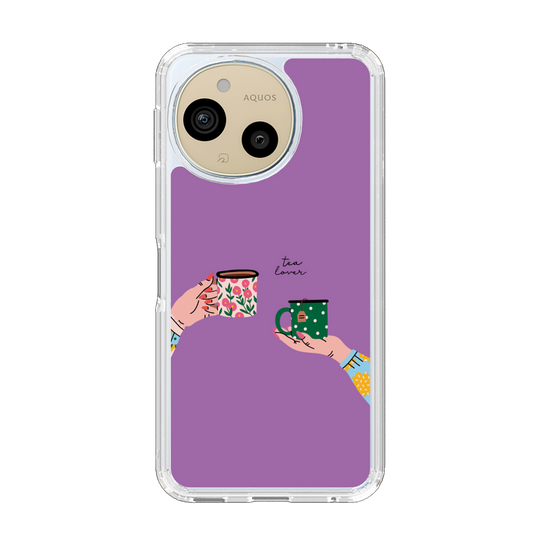 Slim Protection Case［ Teatime - Purple ］