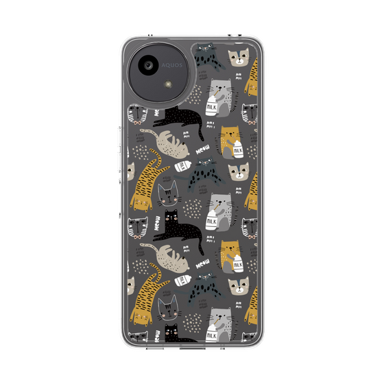 Slim Protection Case［ Funny Cats - 01 ］