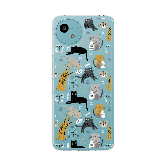 Slim Protection Case［ Funny Cats - 01 ］