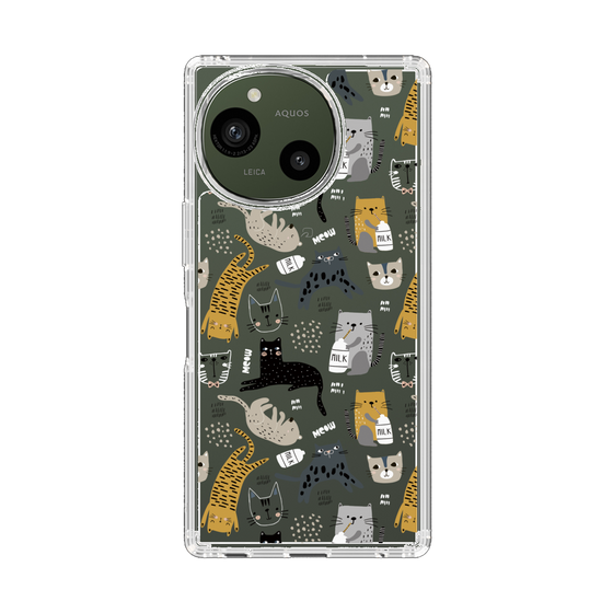 Slim Protection Case［ Funny Cats - 01 ］