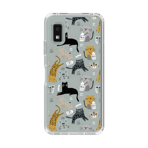 Slim Protection Case［ Funny Cats - 01 ］