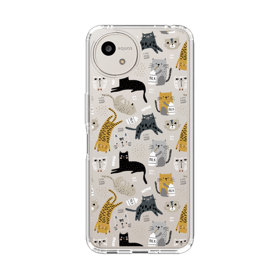 Slim Protection Case［ Funny Cats - 01 ］