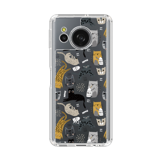 Slim Protection Case［ Funny Cats - 01 ］