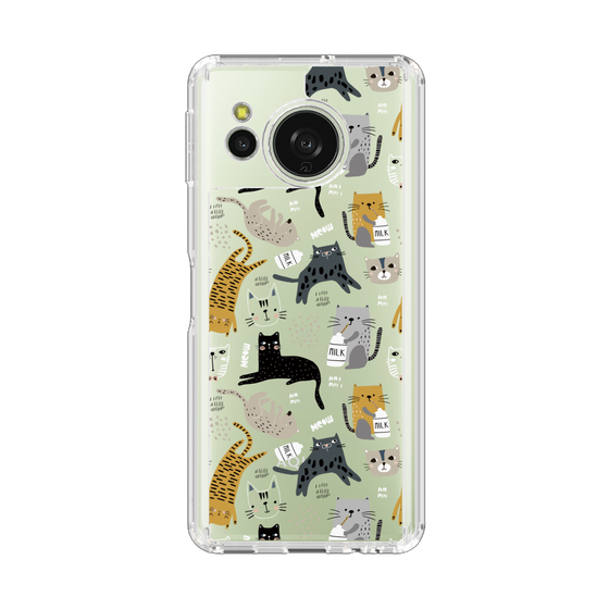 Slim Protection Case［ Funny Cats - 01 ］