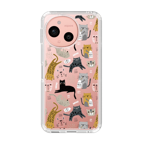 Slim Protection Case［ Funny Cats - 01 ］