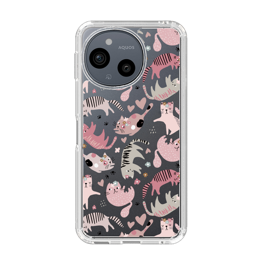 Slim Protection Case［ Funny Cats - 02 ］