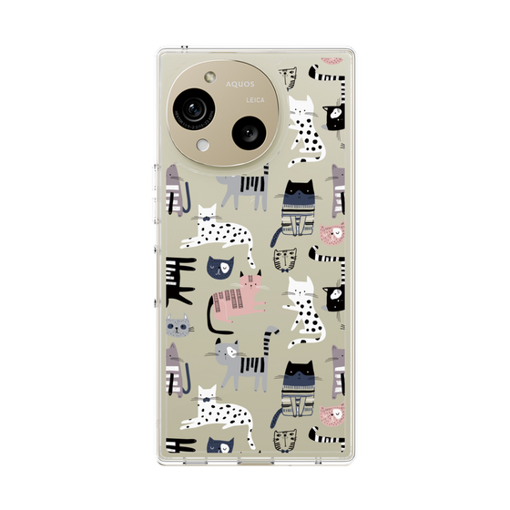 Slim Protection Case［ Funny Cats - 03 ］