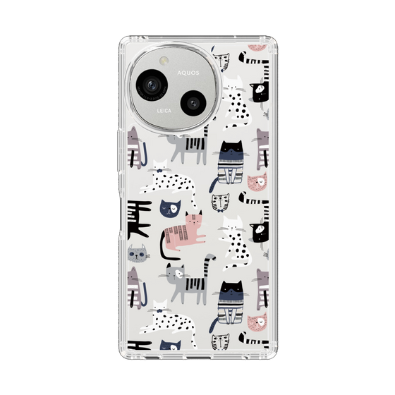 Slim Protection Case［ Funny Cats - 03 ］