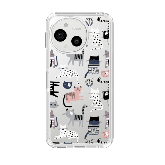 Slim Protection Case［ Funny Cats - 03 ］