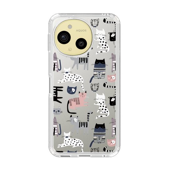 Slim Protection Case［ Funny Cats - 03 ］