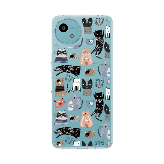 Slim Protection Case［ Funny Cats - 04 ］