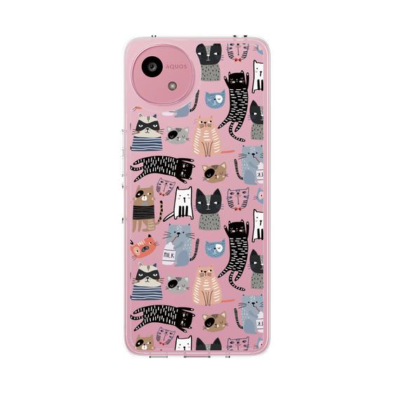 Slim Protection Case［ Funny Cats - 04 ］