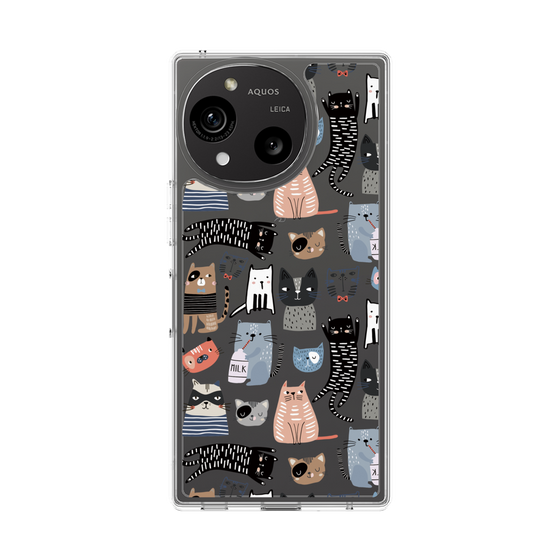 Slim Protection Case［ Funny Cats - 04 ］