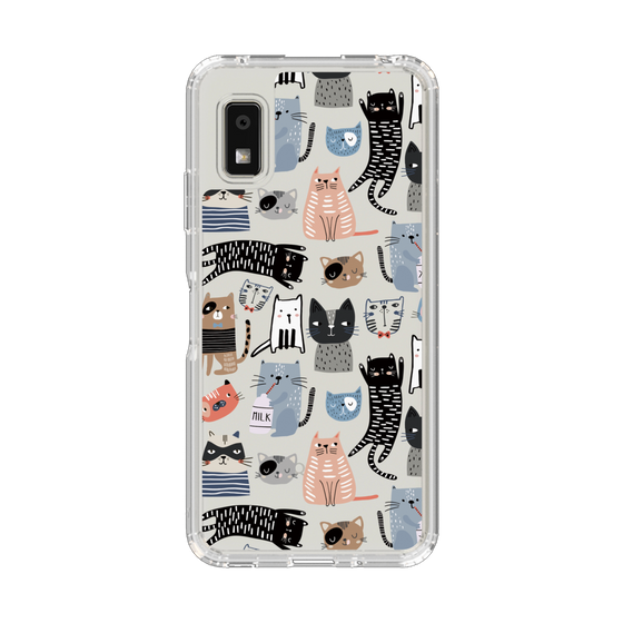 Slim Protection Case［ Funny Cats - 04 ］