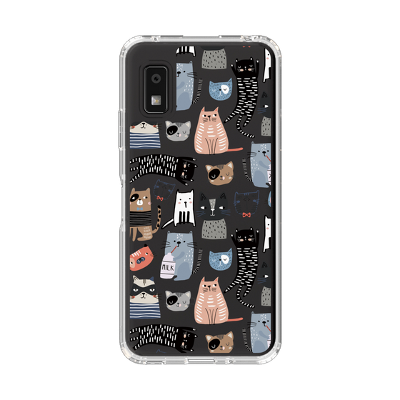 Slim Protection Case［ Funny Cats - 04 ］