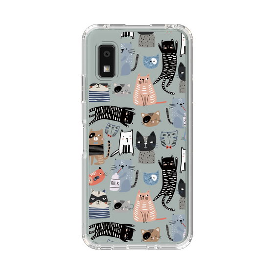 Slim Protection Case［ Funny Cats - 04 ］