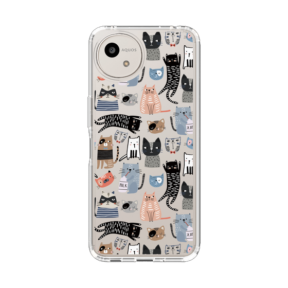 Slim Protection Case［ Funny Cats - 04 ］