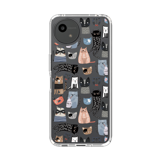 Slim Protection Case［ Funny Cats - 04 ］